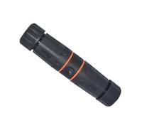 Fahoujs Connessione rapida IP68 schermato M23 RJ45 Coppler Cat6 Gigabit Adattatore per telecamere di sicurezza, illuminazione esterna industriale Ethernet accoppiatore