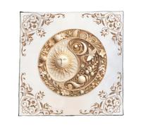Fahoujs Divinations Tovaglia girasole astrologia tarocchi tovaglia altari gioco in tessuto accessorio tavolo da carte panno decorazione parete