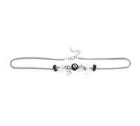 Fahoujs Elegante collana in lega regolabile dal design con crocifisso a cinque punte per adolescenti, da indossare ogni giorno, come regalo per i giovani