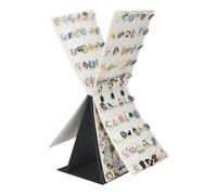 Fahoujs Elegante Spille in Feltro Espositore Con 360 Gradi Rotazione Disegni Accessori Portatile Per Collezionisti E Fornitori
