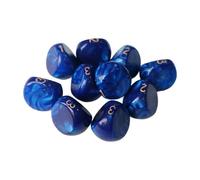 Fahoujs Elementi Essenziali da Viaggio Leggeri 3 Lati Multiuso per L'insegnamento della Probabilità E Giochi da Tavolo. Dadi per L'insegnamento della Matematica