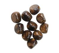 Fahoujs Elementi Essenziali da Viaggio Leggeri 3 Lati Multiuso per L'insegnamento della Probabilità E Giochi da Tavolo. Dadi per L'insegnamento della Matematica