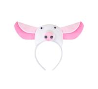 Fahoujs Fascia per capelli ampia in peluche a tema per abbigliamento casual, idolo concerto, ballo, carnival, bellissime puntelli per trucco, copricapo per il compleanno dei bambini