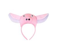 Fahoujs Fascia per capelli ampia in peluche a tema per abbigliamento casual, idolo concerto, ballo, carnival, bellissime puntelli per trucco, copricapo per il compleanno dei bambini