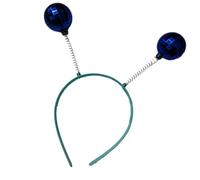 Fahoujs Fascia per cosplay queen con due palline scintillanti, per feste e feste