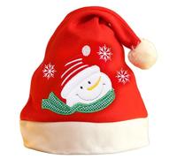 Fahoujs Funny Christmas - Cappellino natalizio con pizzo di renna, evento formale, festival, per feste di vacanza, renna