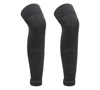 Fahoujs Ginocchiere lunghe per ginocchia, maniche calde, ginocchiere, legging, non-slip