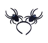 Fahoujs Grande Spiders Hairhoop Festival Fascia per Halloween, costume da vestire a tema, feste, feste, accessori di scena