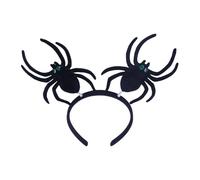 Fahoujs Grande Spiders Hairhoop Festival Fascia per Halloween, costume da vestire a tema, feste, feste, accessori di scena