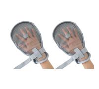 Fahoujs Guanti regolabili da 1 pezzo/2 con tessuto traspirante, restrizioni protettive per guanti contenimento del polso per la prevenzione degli infortuni