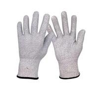 Fahoujs Guanti Traspiranti In Fibra D'argento Con Massaggio Microcorrente E Fibbia In Rame Regolabile Migliore Circolazione E Controllo Del Dispositivo Chiusure In Rame Guanti Terapeutici Ergonomici