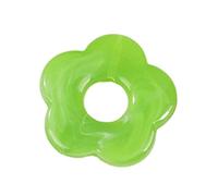 Fahoujs Hollow Five Petali Floreale Charm Gioielli Singoli Fori Fiori Fascino Ciondolo Resina Accessori Gioielli Fare Accessori Durevole, Taglia unica, come descritto