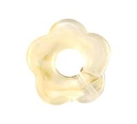 Fahoujs Hollow Five Petali Floreale Charm Gioielli Singoli Fori Fiori Fascino Ciondolo Resina Accessori Gioielli Fare Accessori Durevole, Taglia unica, come descritto