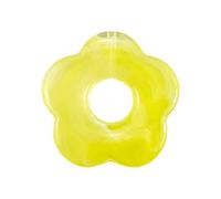 Fahoujs Hollow Five Petali Floreale Charm Gioielli Singoli Fori Fiori Fascino Ciondolo Resina Accessori Gioielli Fare Accessori Durevole, Taglia unica, come descritto