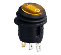 Fahoujs Impermeabile IP65 Piccolo Rocker Interruttore 220 V 16A Costruzione Rettangolare Accessori Per Progetti E Sostituire Interruttori Elettrici