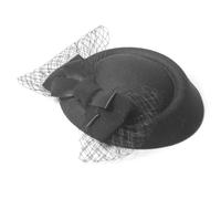 Fahoujs Lady Fascinator Cappello Elagant Barrettes Clip Copricapo per Make Up Party Masquerade Flapper Cosplay