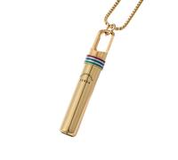 Fahoujs Moda 528 Hz Sound collana accessori gioielli per la lotta contro la tensione, lunghezza della catena regolabile disegni Yoga Practice accessorio, Taglia unica, come descritto, come descritto