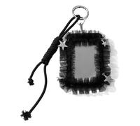 Fahoujs Musica popolare coreana porta fotocardio, badge identità della carta di autobus a pendellschule Photokard, b