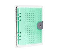 Fahoujs Practical Sturdy Pelliccia Espositore Libri Con 6 Pagine Portatile Spilla Album Di Memoria Per Spille E Orecchini Smalto