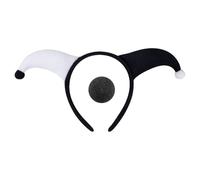 Fahoujs Set per pagliaccio e naso, divertente accessorio per costume da spettacoli, copricapo per Halloween e feste