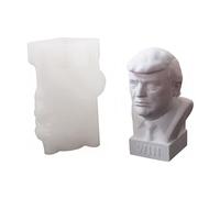 Fahoujs Stampo in silicone per la presidenza, per il cibo e le macchie e gli odori, per la decorazione delle feste, per il fai da te, stampo flessibile