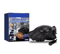 Fahoujs Strumento di rimozione della neve stabile e portatile per la rimozione della neve del veicolo strumento Sturdy Demister Defroster termoventilatore portatile Deis Strumento