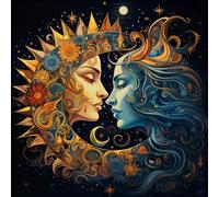 Fahoujs Tarocchi Tovaglia Spirituale Delitti Di Dio Tovaglia Luna Per Letture Tarocchi Stella E Luna Tavolo Da Pranzo Stregoneria