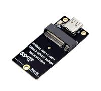 Fahoujs Tipo C Solid Disk Conversion Board ABS NVME Conversion Board Compatibile Per NVME 2230/42/60/80 Dimensioni Accessori