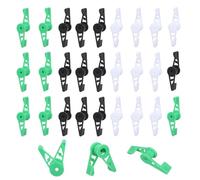 Fahoujs Tronco piante Trainer Clip Multi Piegatrice Regolabile Per Una Crescita Sana Plastica Morsetti Set Verde Nero Bianco Giardino Piante Direzione Crescita