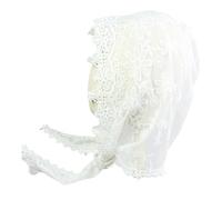 Fahoujs Vintage Pizzo Mantilla Velo Chiesa Sciarpa Testa Per La Sposa Cattolica Velo Carrello Capelli Cattolico Sentieri Spiaggia Vacanze Bandane Spiaggia Vacanza Accessori Vacanze, ha fiori, Taglia