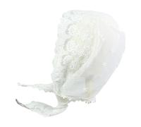 Fahoujs Vintage Pizzo Mantilla Velo Chiesa Sciarpa Testa Per La Sposa Cattolica Velo Carrello Capelli Cattolico Sentieri Spiaggia Vacanze Bandane Spiaggia Vacanza Accessori Vacanze, ha stelle, Taglia
