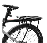 Fahrrad Gepäckträger - 25kg Universeller Heckträger | Ausziehbarer Pannier | Schnellspannmontage Tragfähigkeit ideal für Straße Stadt Pendeln Touring