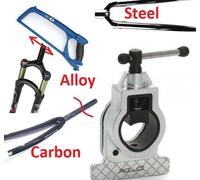 Fahrrad Sägeführung Carbon Alu Tubo MTB Forcella Stelo Sella Pulito Accorciare