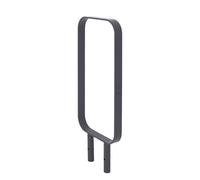Fahrradanlehnbügel Portabici Parker 115x45 CM Piatto IN Acciaio 12mm Incassare