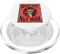 Fai Arte Non Guerra Pacifico Artista Pace Pittore Hippie PopSockets PopGrip per MagSafe