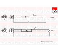 FAI AutoParts B1625 Kit bulloni testata per FIAT,IVECO,UAZ