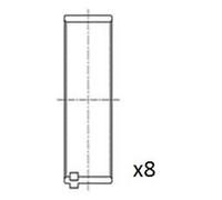 FAI AutoParts BB2082-STD Cuscinetto Della Bielle Per HYUNDAI, KIA