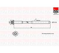 FAI AutoParts Kit bulloni testa cilindro, numero parte: B1140