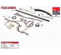 FAI AutoParts TCK116WO KIT CATENA DISTRIBUZIONE