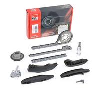FAI AutoParts TCK227LNG Kit catena distribuzione senza guarnizioni, con ruote dentate, Simplex, Catena articolata Galle
