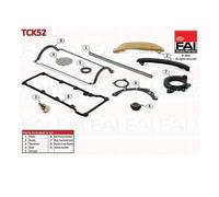 Originale FAI AutoParts Set Catena Trasmissione TCK52 per Ford