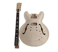 Fai Da Te 1 Set Kit Per Chitarra Elettrica Con Manico E Corpo Incompiuto