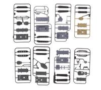 fai da te 4d moderno serbatoio 1: 144 serbatoio pesante per il modello di tavolo