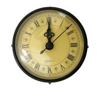 Fai da te 80MM Orologio al Quarzo Inserisci con Movimento Silenzioso e Numeri Romani, Perfetto per Gli Appassionati Di Design Orologio Personalizzato