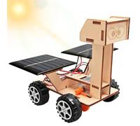 Fai da te a energia solare, puzzle in legno 3D, a energia solare, per auto, in legno, giocattolo da costruzione, per ragazzi e ragazze, età 8 9 10+, ispirare la creatività