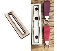 FAI DA TE Artigianale In Pelle Portachiavi Die Cut Stampo Coltello Lama