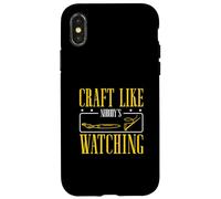 Fai da te come nessuno sta guardando per creare artigiani hobby Custodia per iPhone X/XS