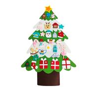Fai da Te Feltro Natale Albero Set Festive Colorato Vacanza Ornamento E Regalo