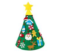 Fai da Te Feltro Natale Albero Set Festive Colorato Vacanza Ornamento E Regalo