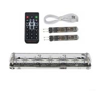 FAI DA TE IN-14 Nixie Tube Clock Kit No Glow Tubi USB Allarme Digitale Desktop Decor Stile Retrò Dimensioni Standard